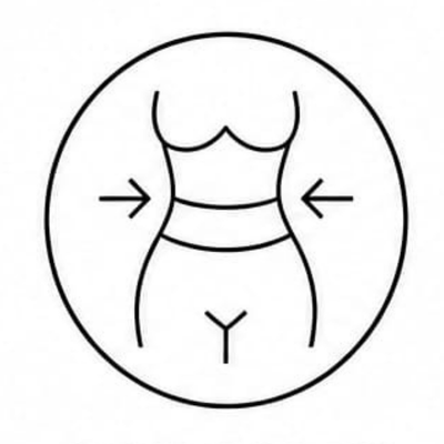 SCULPTING FIT formt die Silouette
